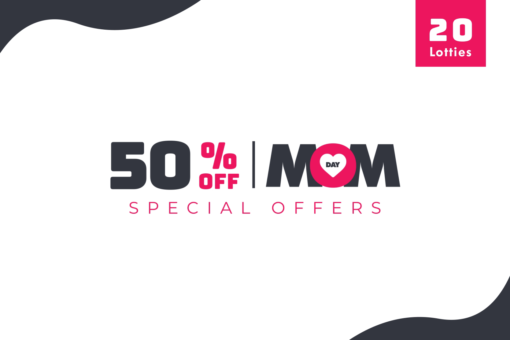 Mother’s Day Discount Animations | Charming & Promotional