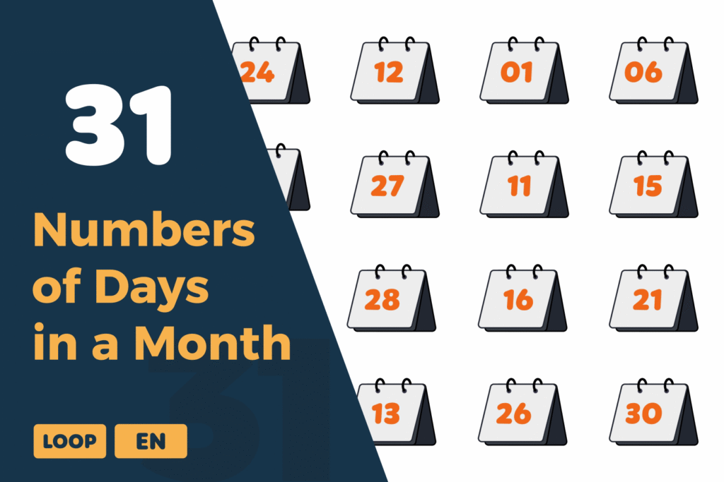 Days of the Month Animations | Clear & Dynamic Date Display