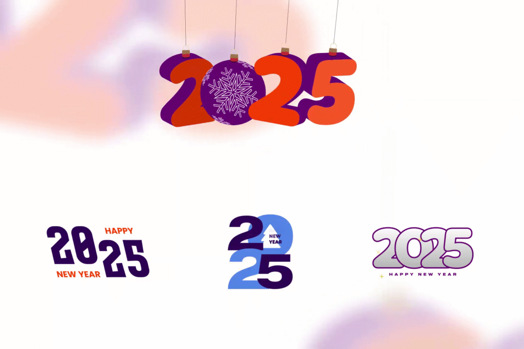 2025 New Year Titles and Animations | Festive & Modern