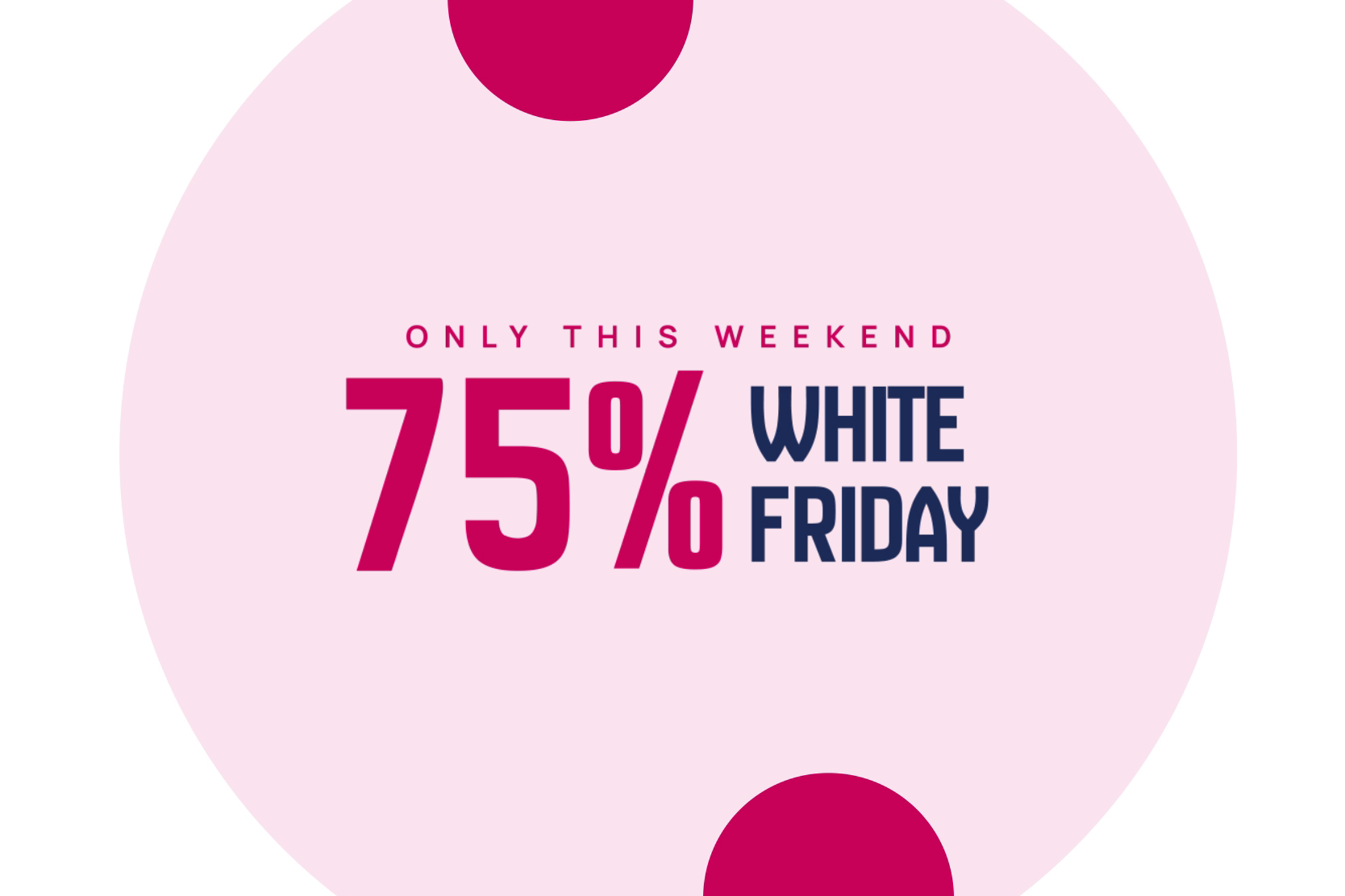 Special Weekend White Friday Discount Animation | Modern Sale Banner