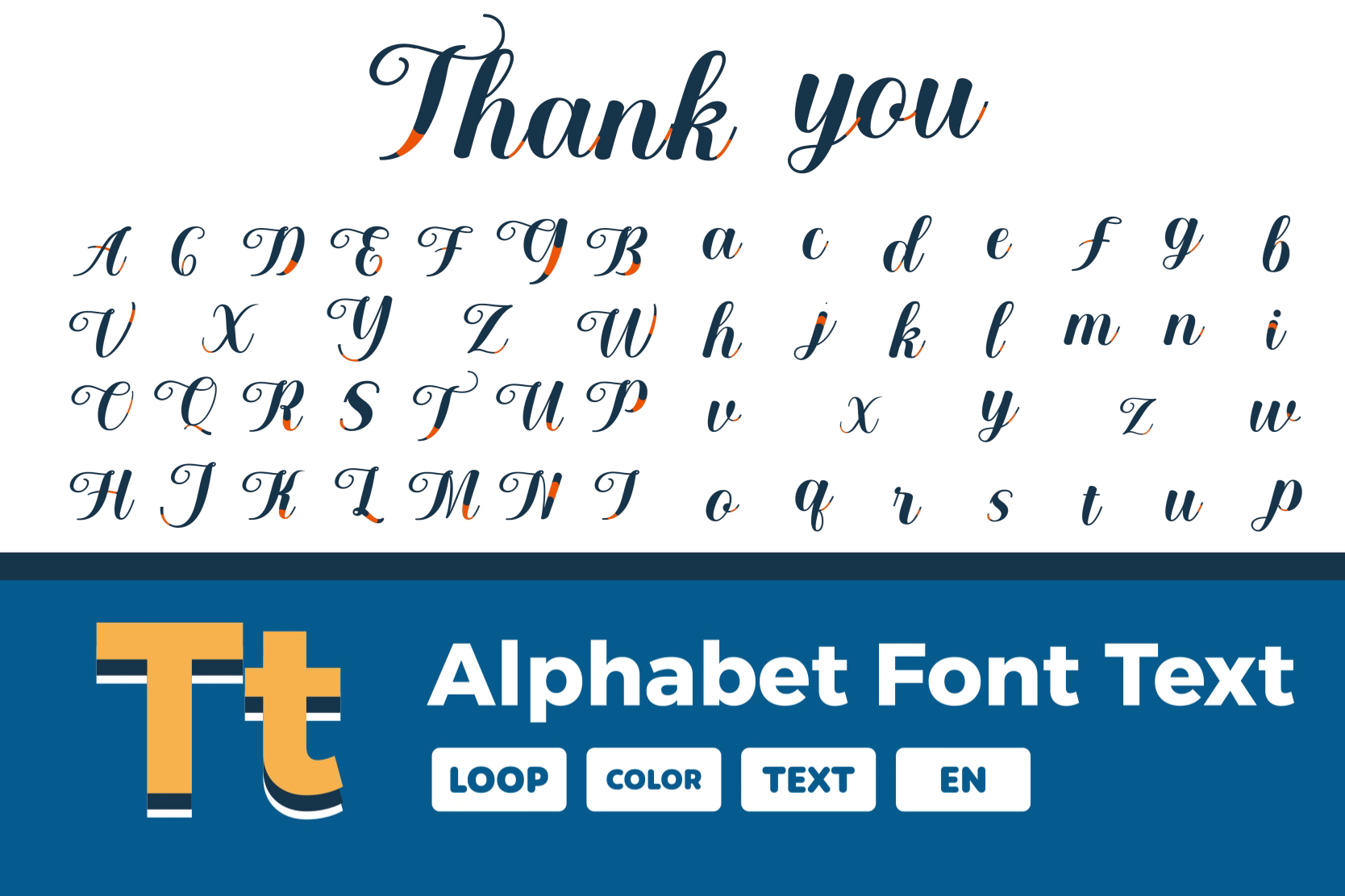 Hand Drawn Alphabet Text Animations | Sketch Style Letter Motion Graphics