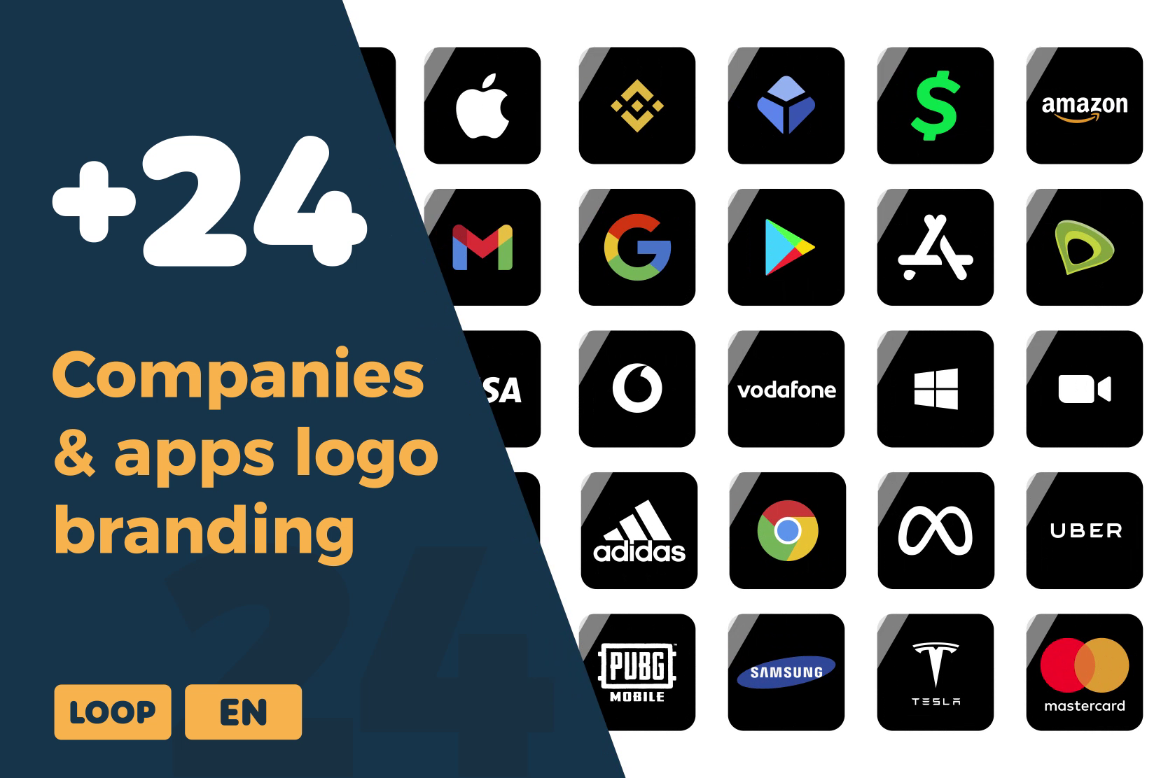 Companies and Apps Animated Logos | Professional Brand Motion Graphics