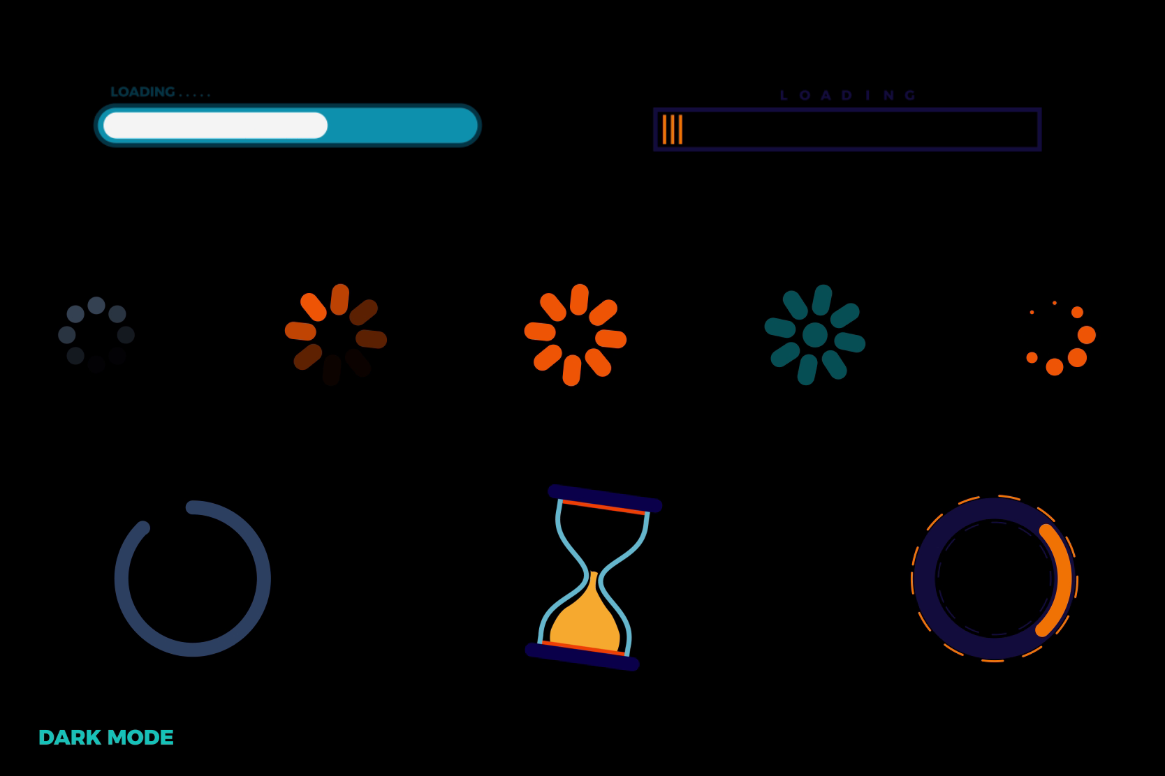 UI Loaders and Loading Elements | Smooth Animated Progress Indicators